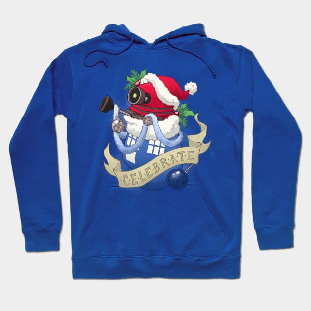 Stocking Stuffers: Celebrate Hoodie by Dooomcat